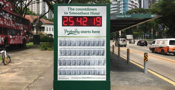 OMD and Clear Channel Create the Countdown with Carlsberg to the Smoothest Hour Campaign