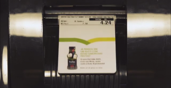 Del Valle & WMcCann Surprise Brazilian Shoppers by Changing Label Printing Scale into a New Medium