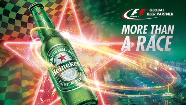 Heineken’s New Campaign Proves F1 is #MoreThanARace