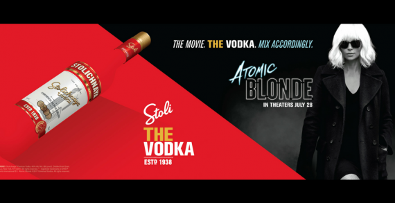 Stoli Vodka Served up as Atomic Blonde’s Answer to James Bond’s Martini