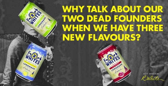 Britvic Puts ‘Lemons Over History’ in New R. White Campaign by 101