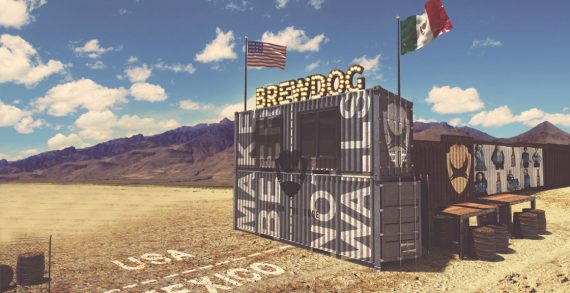 BrewDog Stunt Sees it Build Craft Beer Bar on the US-Mexico Border