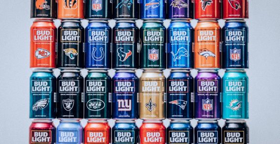 Bud Light Kicks Off 2017 NFL Season With Newly Designed Team Packaging