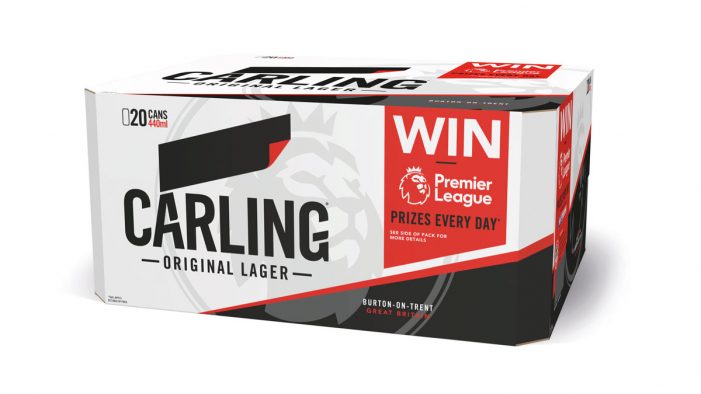 Carling Unveils On-Pack Promotion Giving Consumers the Chance to Win the Premier League Trophy