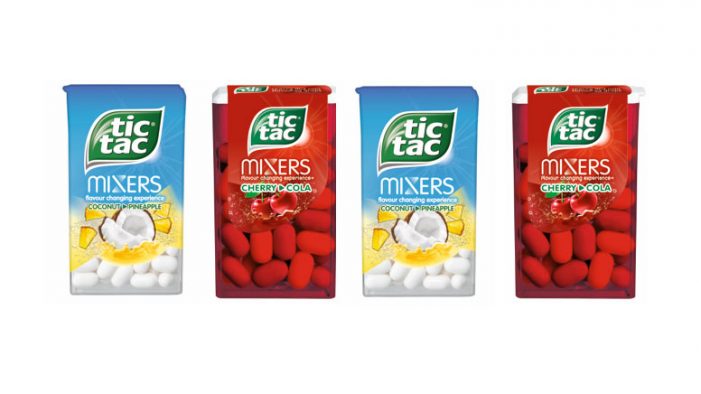 Tic Tac Adds a Tropical Twist to its Flavour-Changing Mixers Range