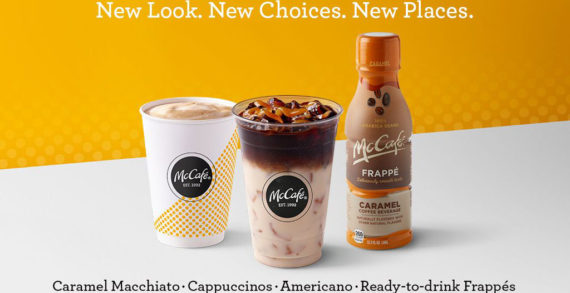 McDonald’s Relaunches McCafe New Logo, Packaging and Advertising