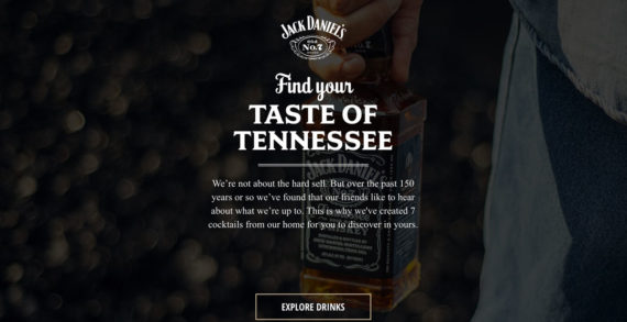 Jack Daniel’s Teams with Oath on Microsite for ‘Find Your Taste Of Tennessee’ Campaign