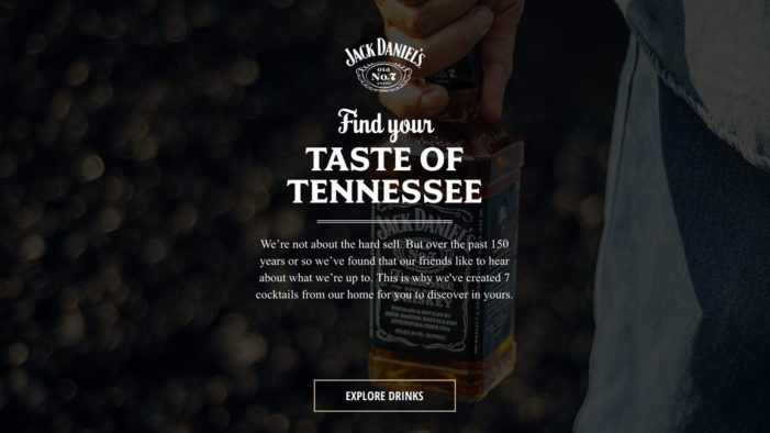Jack Daniel’s Teams with Oath on Microsite for ‘Find Your Taste Of Tennessee’ Campaign