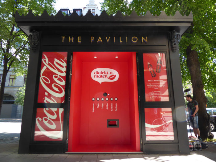 Coca-Cola Launches World’s First Vending Machine which Accepts Dialect as Payment