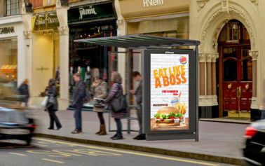 Burger King Launch New Digital OOH Campaign Across London