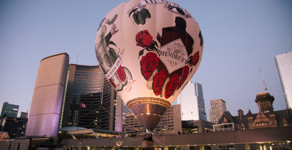 Digital Marketing Campaign for Hendrick’s Gin unique hot air balloon experience