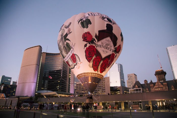 Digital Marketing Campaign for Hendrick’s Gin unique hot air balloon experience