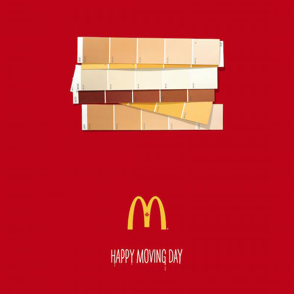 McDonald’s Recreates Three of its Most Popular Items with Only Paint ...