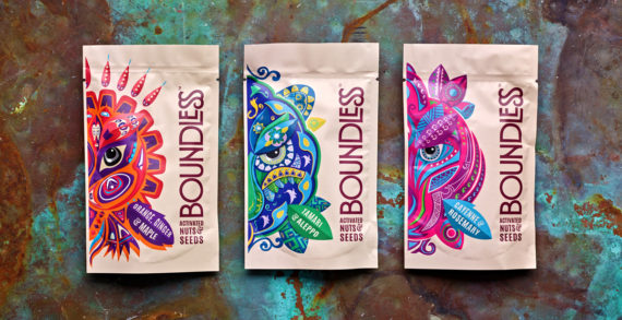 The Collaborators Create Striking New Brand For Boundless Activated Nuts and Seeds