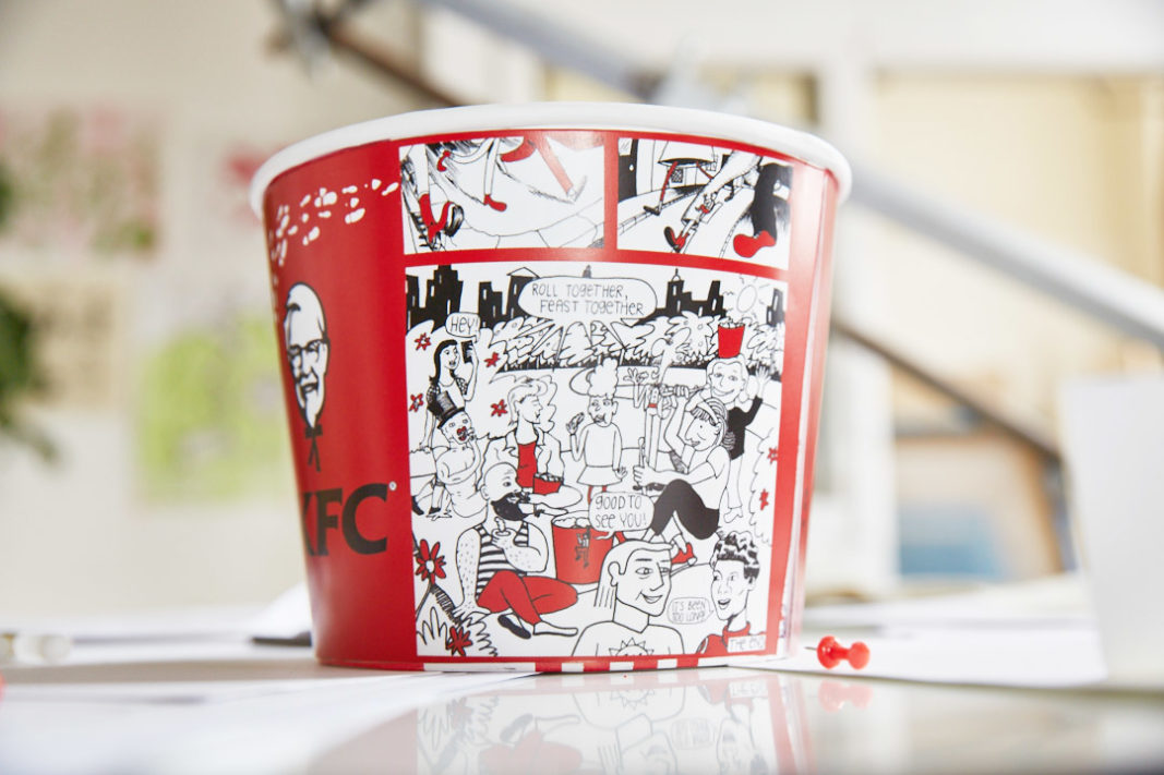 KFC Christmas Campaign Celebrates Sharing with One-Take Bucket