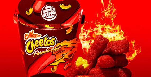 Burger King and Cheetos Introduce Flamin’ Hot Mac n’ Cheetos