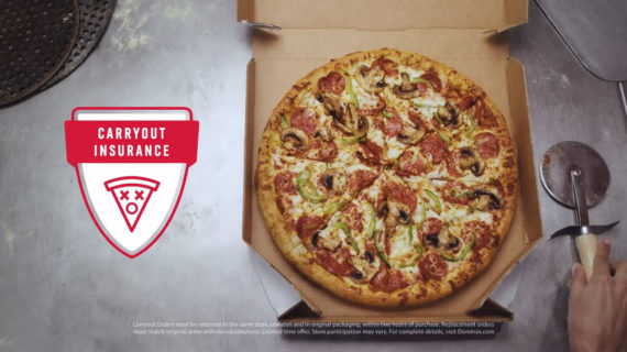 Domino’s New Carryout Insurance Plan Offers Food Shoppers