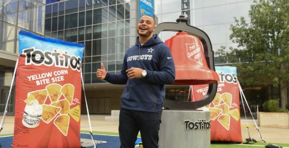 Tostitos Partners with The Salvation Army and Dak Prescott to Get Fans to ‘Chip In’ this Holiday Season