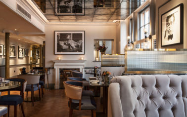 DesignLSM Creates the Interiors for GBR Restaurant at Dukes Hotel London