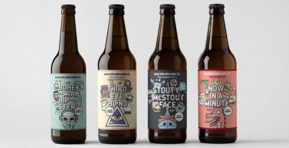 These Humorous Beer Labels Are Inspired By Skateboard Graphics