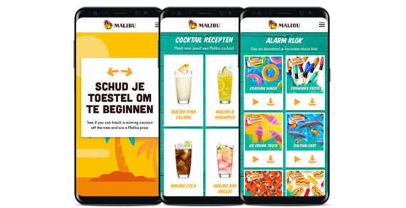 Malibu ‘Because Summer’ Campaign Launches Connected Bottle Trial in Amsterdam