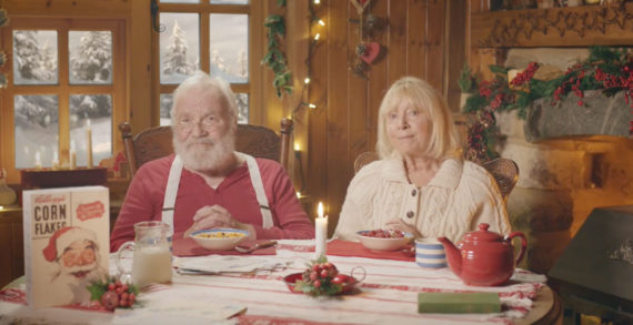 Kellogg’s Visits the North Pole to See How Santa Eats His Corn Flakes
