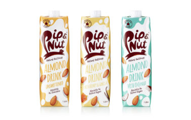 B&B Studio Brings Wit and Vitality to Competitive Sector with Pip & Nut Almond Drink