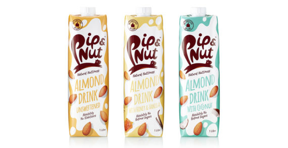 B&B Studio Brings Wit and Vitality to Competitive Sector with Pip & Nut Almond Drink