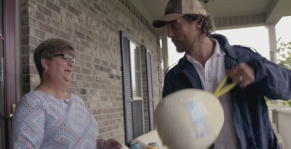 Wild Turkey Ambassador Matthew McConaughey Fittingly Hands Out Turkeys for Thanksgiving in Charitable Drive