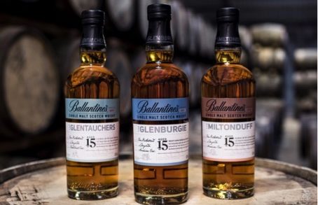 Ballantine’s Launches Single Malt Series with Design by Nude Brand Creation