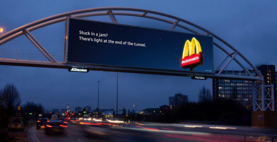 Leo Burnett’s Digital Billboards For McDonald’s Change Depending On How Bad The Traffic Is