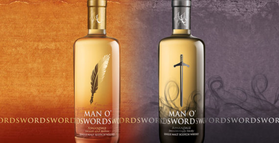 Springetts Design Man O’ Words and Man O’ Swords for Annandale Distillery