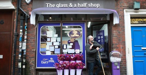 Cadbury Launches One-of-a-Kind Purple Newsagents in London