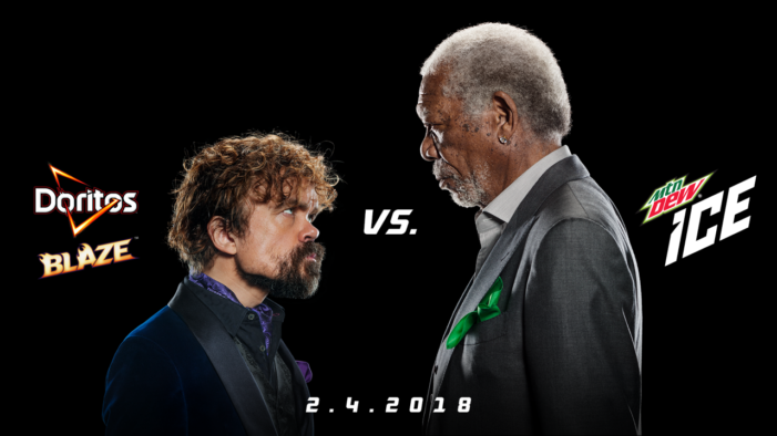 Doritos and Mountain Dew Join Forces for an Epic Super Bowl Ad Starring Morgan Freeman and Peter Dinklage