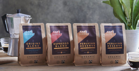 Cafédirect Re-Launches its 100% Organic and Ethical Range