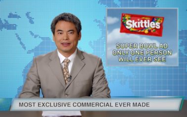 Skittles Makes ‘Super Bowl’ Ad to be Seen by Just One Fan