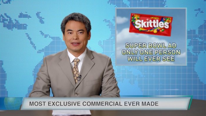 Skittles Makes ‘Super Bowl’ Ad to be Seen by Just One Fan