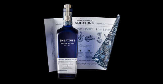 Historic Bristol Method Dry Gin Smeaton’s Launches with Design by Denomination