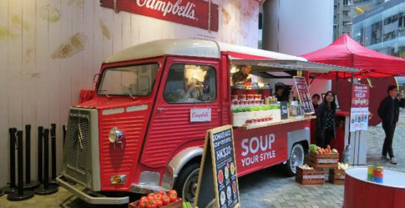 Campbell’s Soup Targets Hong Kong Market with Soup Truck