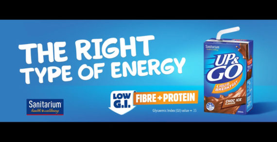 Up&Go Launches New ‘The Right Type of Energy’ Campaign in Australia and New Zealand