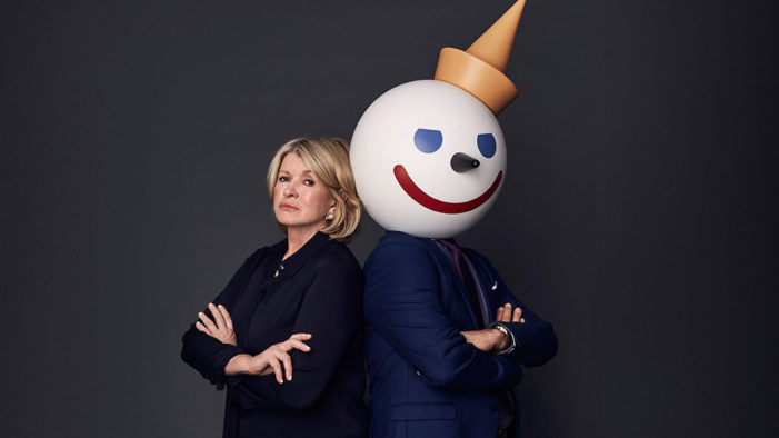 Martha Stewart and Jack in the Box Go to War in Super Bowl Ad