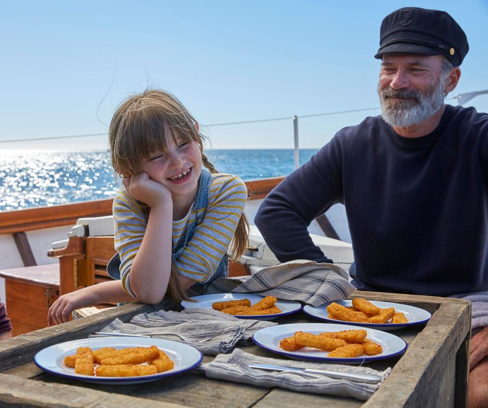 Captain Birdseye Gets Relaxed New Look in Latest Fish Fingers Campaign