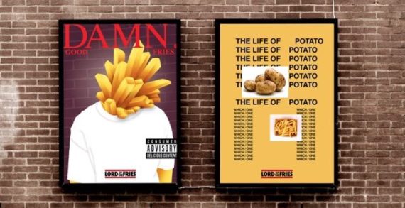 Lord of the Fries Pays Homage to its Hip-Hop Roots via a ‘Damn’ Good Poster