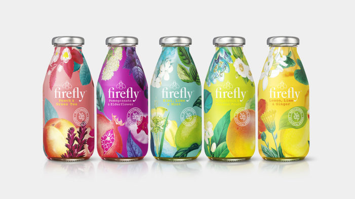 B&B Studio Draws on Limited Edition Superfly Bottles in Botanical-Led Rebrand for Firefly Core Range