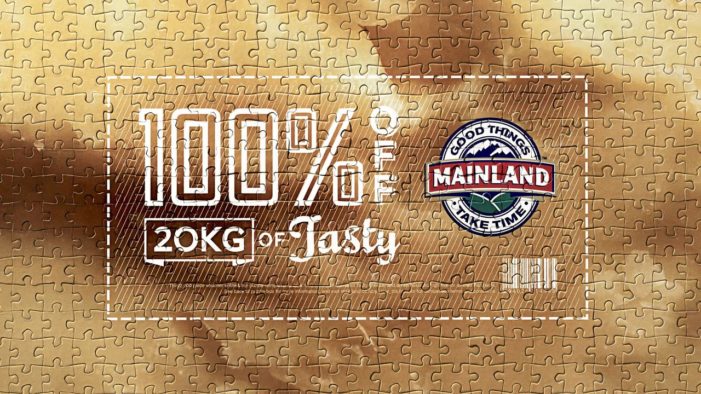 Colenso BBDO Launches The Mainland 2,000-Piece Voucher For Mainland
