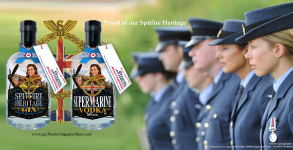 Spitfire Heritage Distillers Partner Royal Air Forces Association for RAF Centenary Celebration