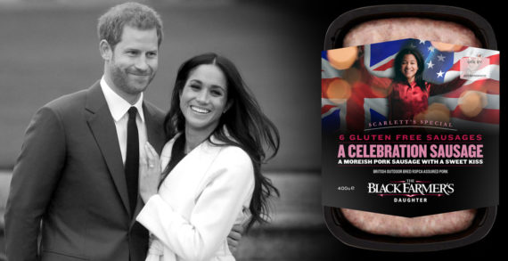 The Black Farmer Gear Up for the Royal Wedding with a Limited Edition Sausage