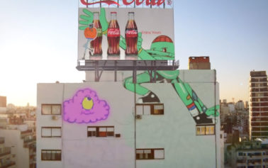 New Coca-Cola Ad Features Adorable Mural Characters Thirsty for its Cold Bottles