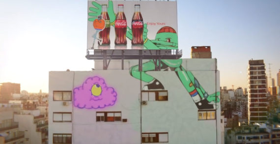 New Coca-Cola Ad Features Adorable Mural Characters Thirsty for its Cold Bottles