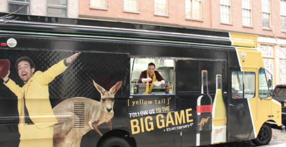 Yellow Tail Returns to Hawk Wine During Super Bowl and Deliver Sandwiches to Fans